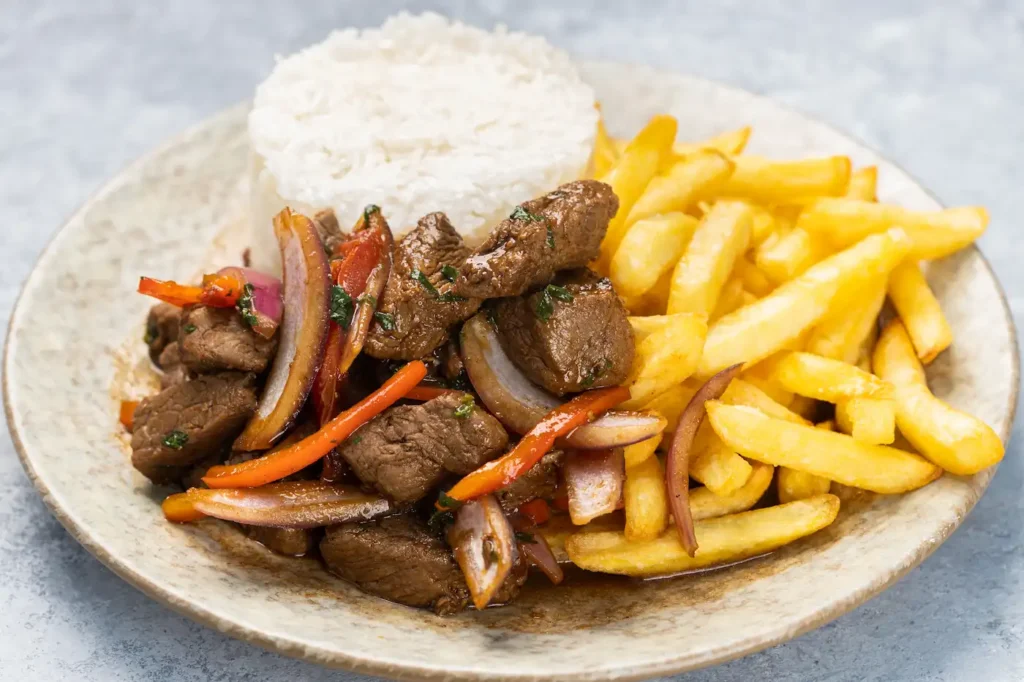 saltado son toque fusión